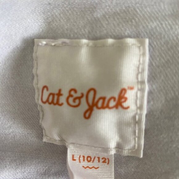 Cat & Jack girls Large 10/12 Lavender Jean Jacket Classic Design - Picture 9 of 9